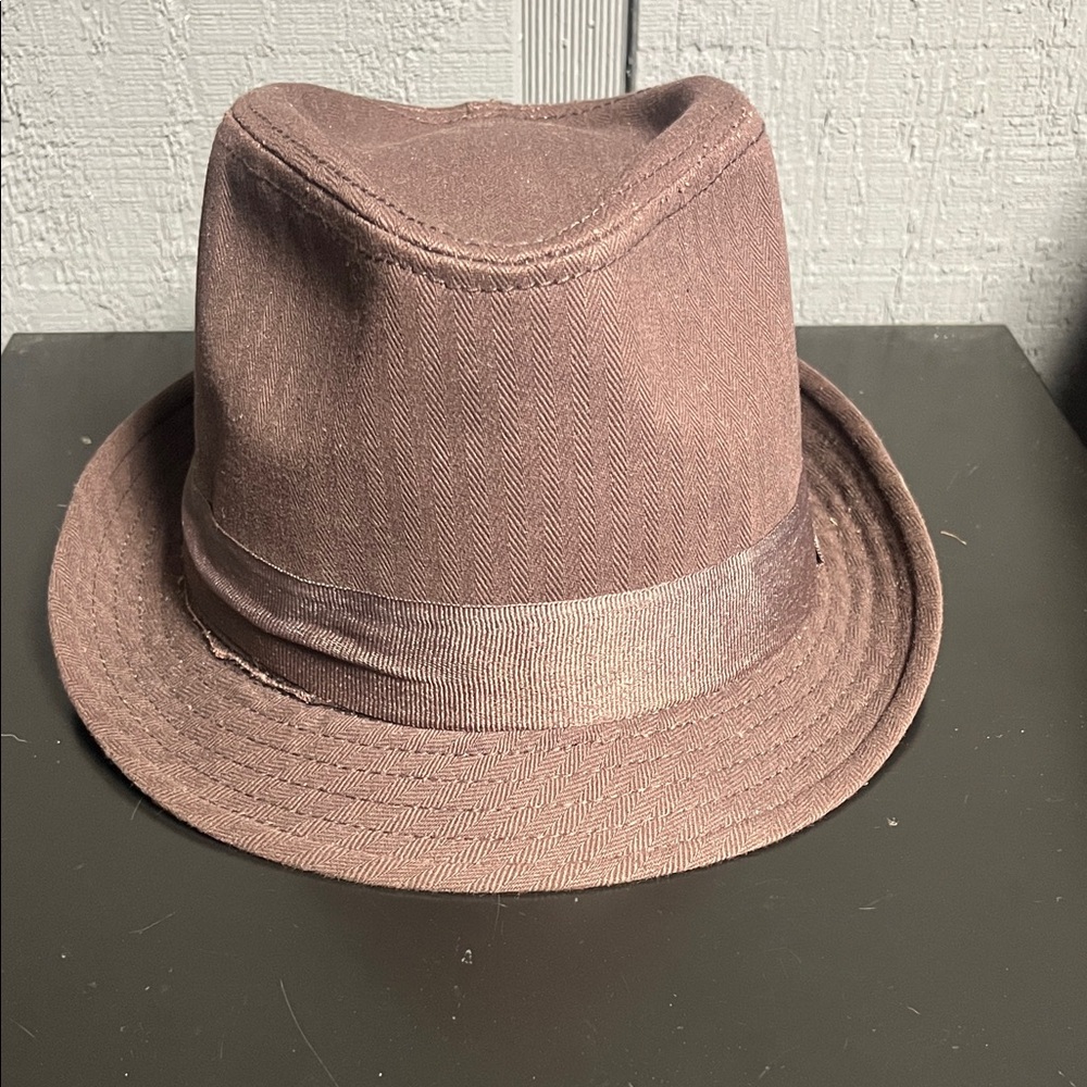 Stylish Brown Fedora Hat